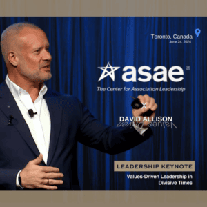 David Allison at ASAE's Executive Leadership Forum