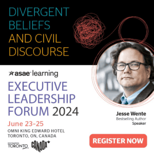 Jesse Wente at ASAE's Executive Leadership Forum